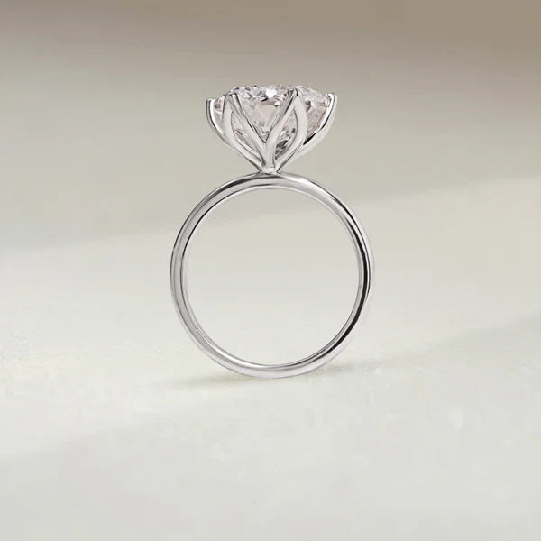 5.9 Ct Portuguese Hidden Gemstone Solitaire Ring