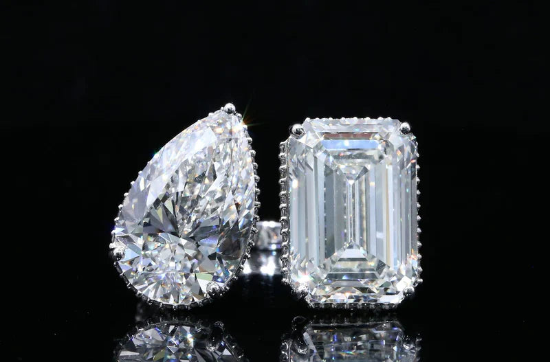 Mega 17 Carat Big Rock Toi-et-Moi Ring